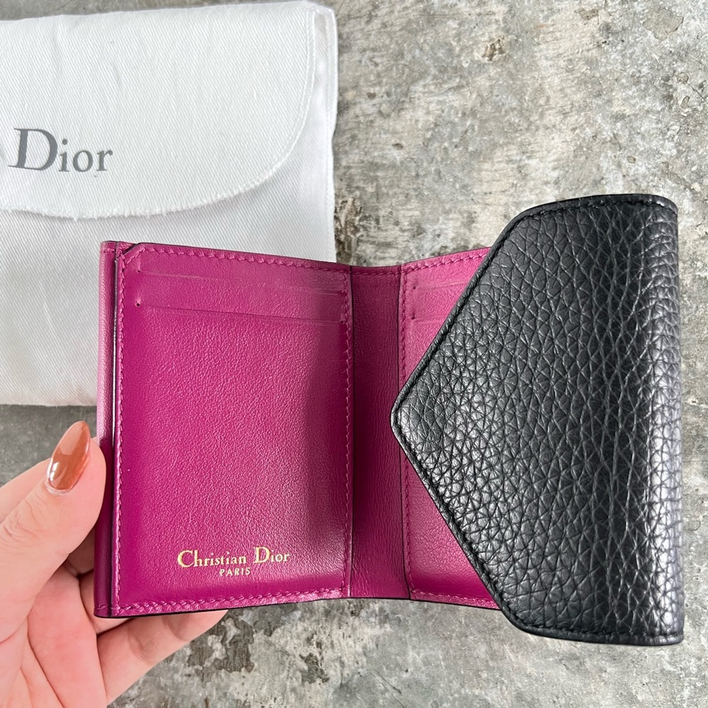 Dior wallet with charm